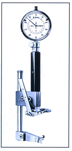 Специальные нутромеры 35-100 мм и 100-220 мм 
для измерения диаметра постели без демонтажа борштанги